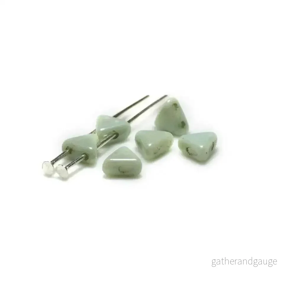 Kheops® Par Puca® - Opaque Light Green Ceramic Look, 10 gram