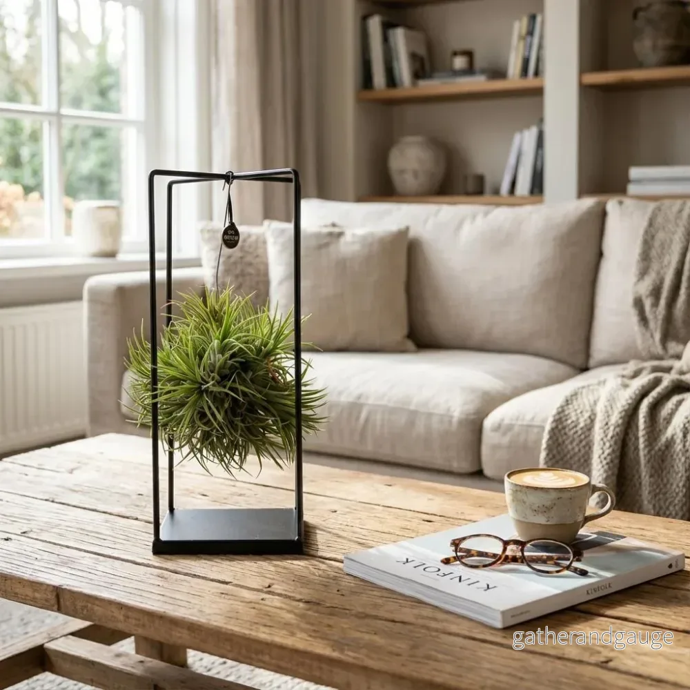 Tillandsia Luchtplant in Decor – Ø 14 cm – Hoogte: 37 cm Tillandsia Luchtplant in Decor – Ø 14 cm – Hoogte: 37 cm