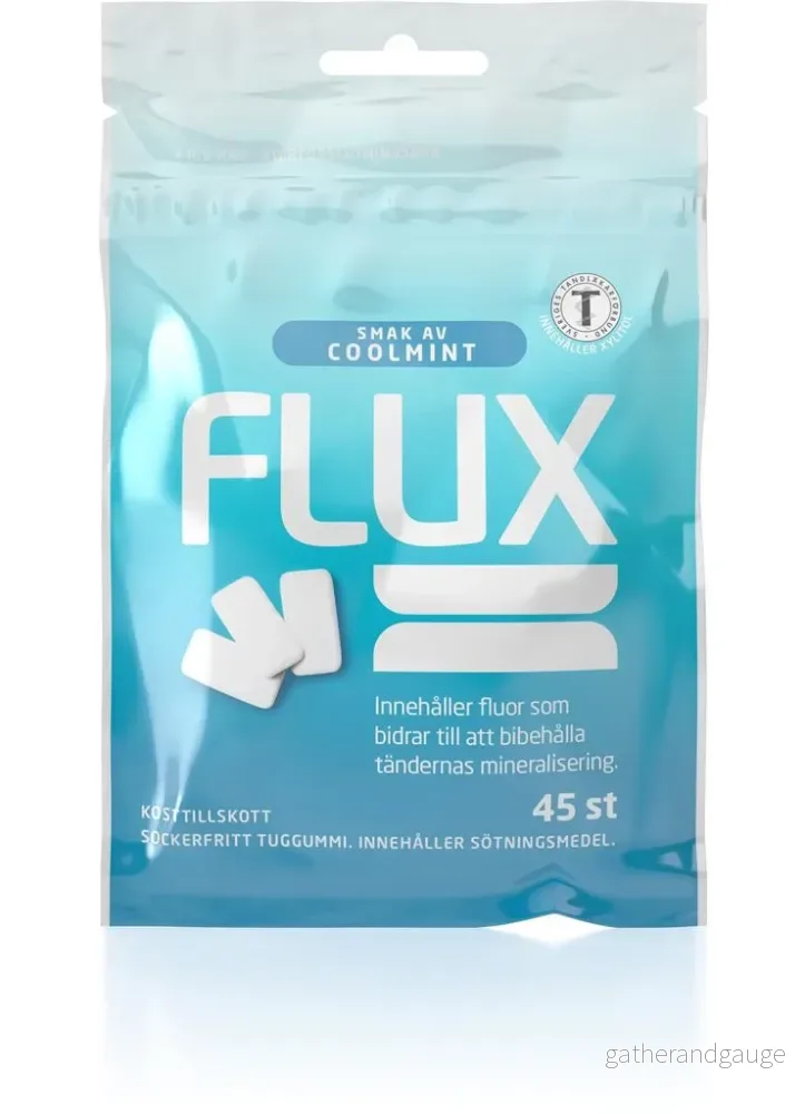 Flux Tuggummi Coolmint 45 st
