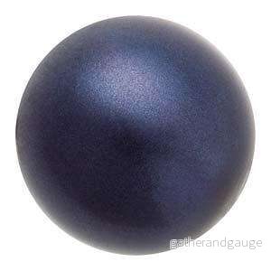 Preciosa Pearl Round – Maxima Dark Blue 4 mm, 1 Sträng Preciosa Pearl Round – Maxima Dark Blue 4 mm, 1 Sträng