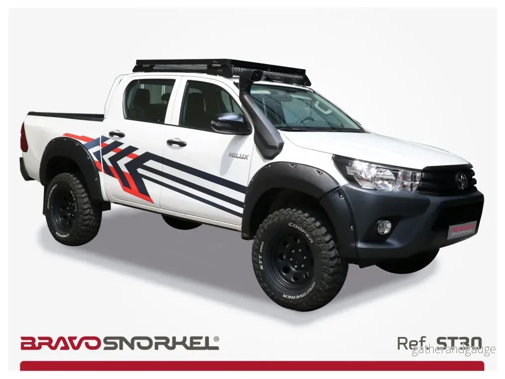 BRAVO Snorkel Toyota Hilux Revo 126 series (2016-present) BRAVO Snorkel Toyota Hilux Revo 126 series (2016-present)