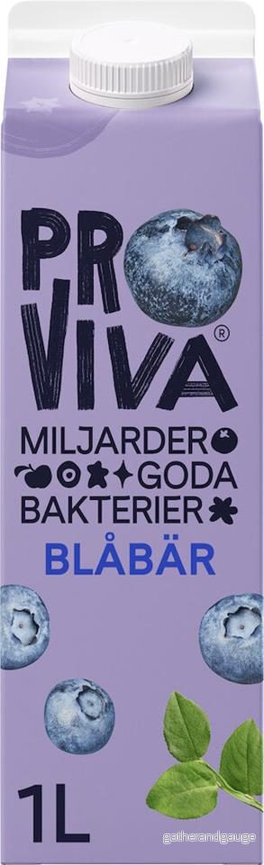 Proviva 1l Blåbär Proviva 1l Blåbär