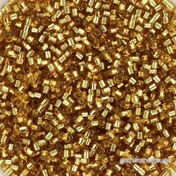 Miyuki Delica – Silver Lined Gold 15/0, 3 gram Miyuki Delica – Silver Lined Gold 15/0, 3 gram