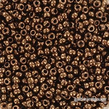 Miyuki Seed Beads - Metallic Chocolate 11/0, 10 gram