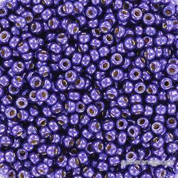 Miyuki Seed Beads – Duracoat Galvanized Lilac Night 11/0, 10 gram