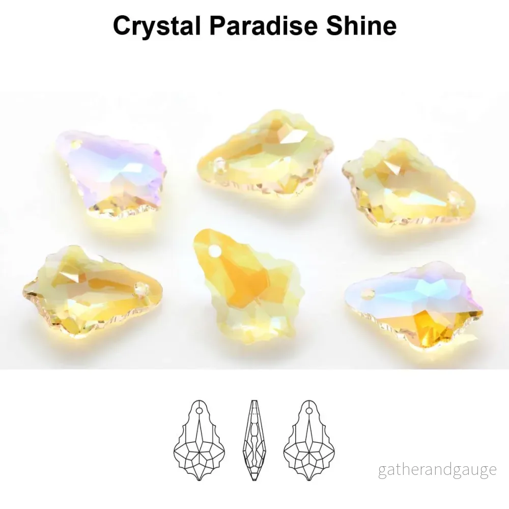 Aurea Crystals A6090 Baroque-hänge – Crystal Paradise Shine, 30 mm, 1 styck Aurea Crystals A6090 Baroque-hänge – Crystal Paradise Shine, 30 mm, 1 styck