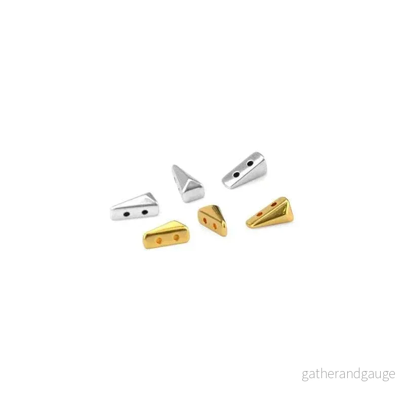 Mellandel Silverfärgad - Like Vexolo 5x8mm 2-pack - Bild 2