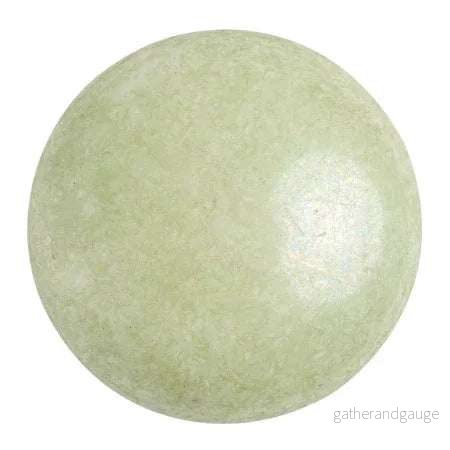 Cabochon par Puca® – Opaque Light Green Ceramic Look 25 mm, 1 styck