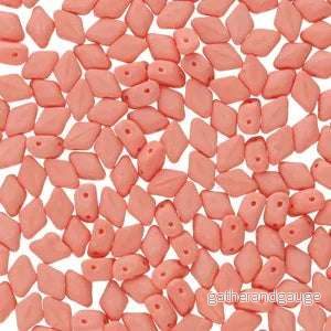 Matubo Mini Gemduo – Bondelli Matte Coral 6x4mm, 5 gram Matubo Mini Gemduo – Bondelli Matte Coral 6x4mm, 5 gram
