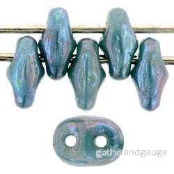 SuperDuo – Nebula Opaque Turquoise 10 gram SuperDuo – Nebula Opaque Turquoise 10 gram