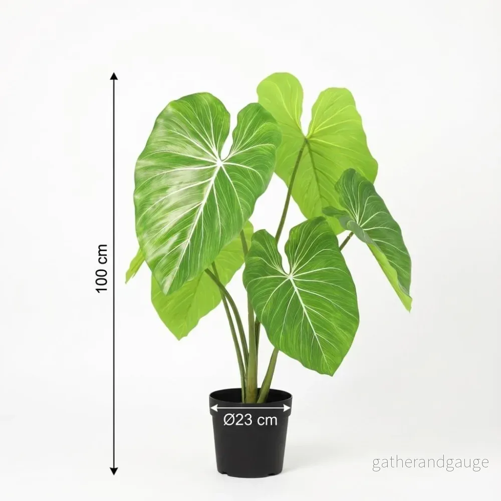 Philodendron artificiel h100cm - Bild 2