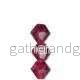 Tjeckiska MC Bicone - Fuchsia, 3 mm 40- pack - Bild 2