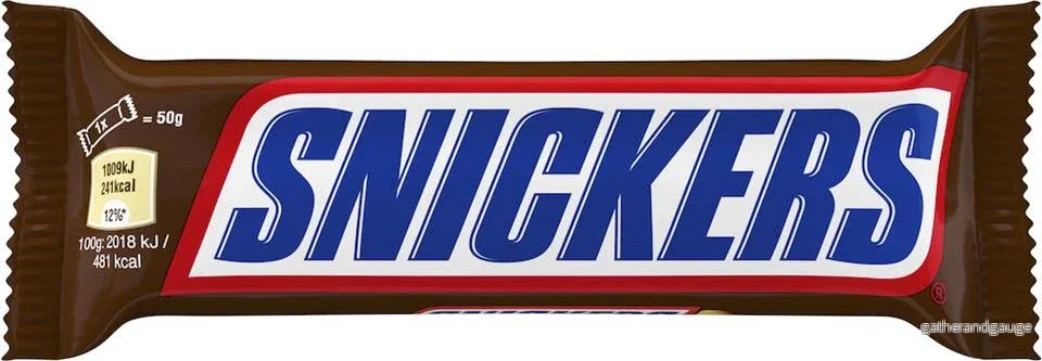 Choklad Snickers 50g