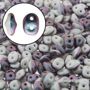 SuperDuo Duets - Polychrome Mix Berry & Cream 10 gram