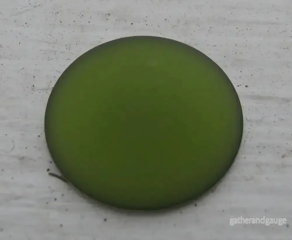 Luna Cabochon - Olive 24 mm, 1 styck - Bild 2