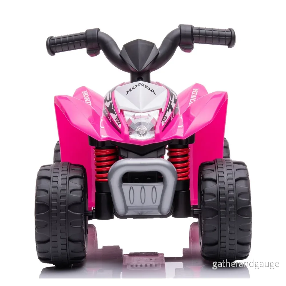 Elbil barn Honda PX250 ATV 6V Rosa - Bild 2