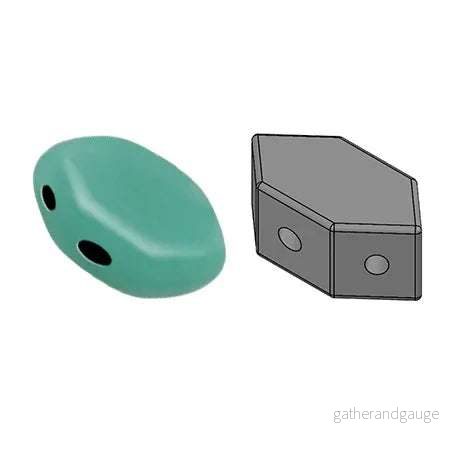 Paros® Par Puca® - Opaque Green Turquoise, 10 gram