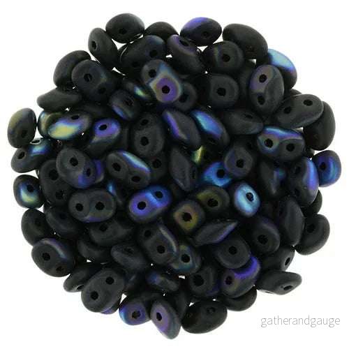 SuperDuo - Matte Jet AB, 10 gram