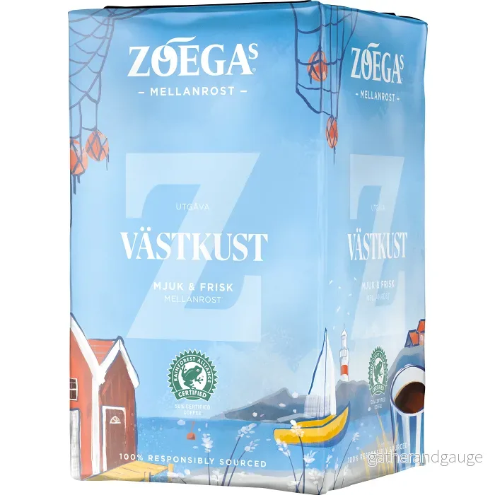 ZOÉGAS Bryggkaffe Mellanrost Västkust 450g ZOÉGAS Bryggkaffe Mellanrost Västkust 450g