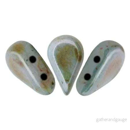 Amos® par Puca® - Opaque Mix Blue Green Ceramic Look, 10 gram
