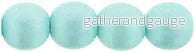 Tjeckiska Druks – Powdery Pastel Turquoise 6 mm, 25-pack