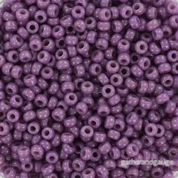 Miyuki Seed Beads - Duracoat Opaque Dark Orchid 11/0, 10 gram