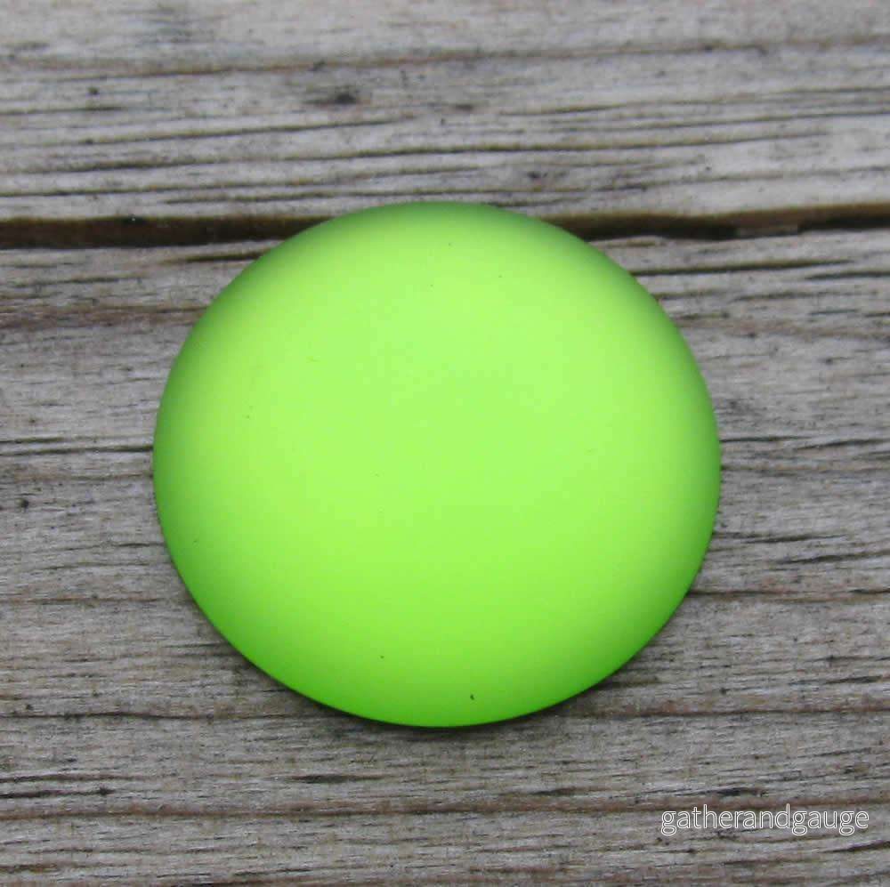 Luna Cabochon - Lime 18 mm 1 styck - Bild 2