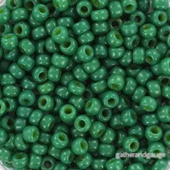 Miyuki Seed Beads – Duracoat Opaque Spruce 8/0, 10 gram Miyuki Seed Beads – Duracoat Opaque Spruce 8/0, 10 gram