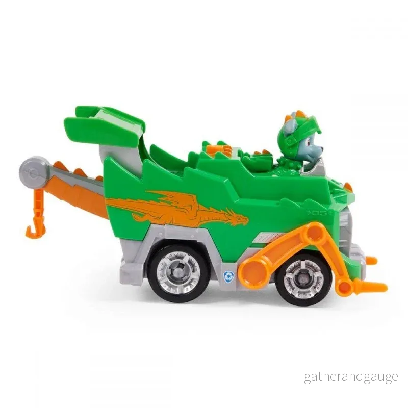 PAW Patrol räddnings riddare deluxe bil med Rocky Figur - Bild 3