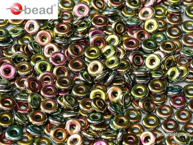 O Bead - Jet Vitrial Full, 5 gram