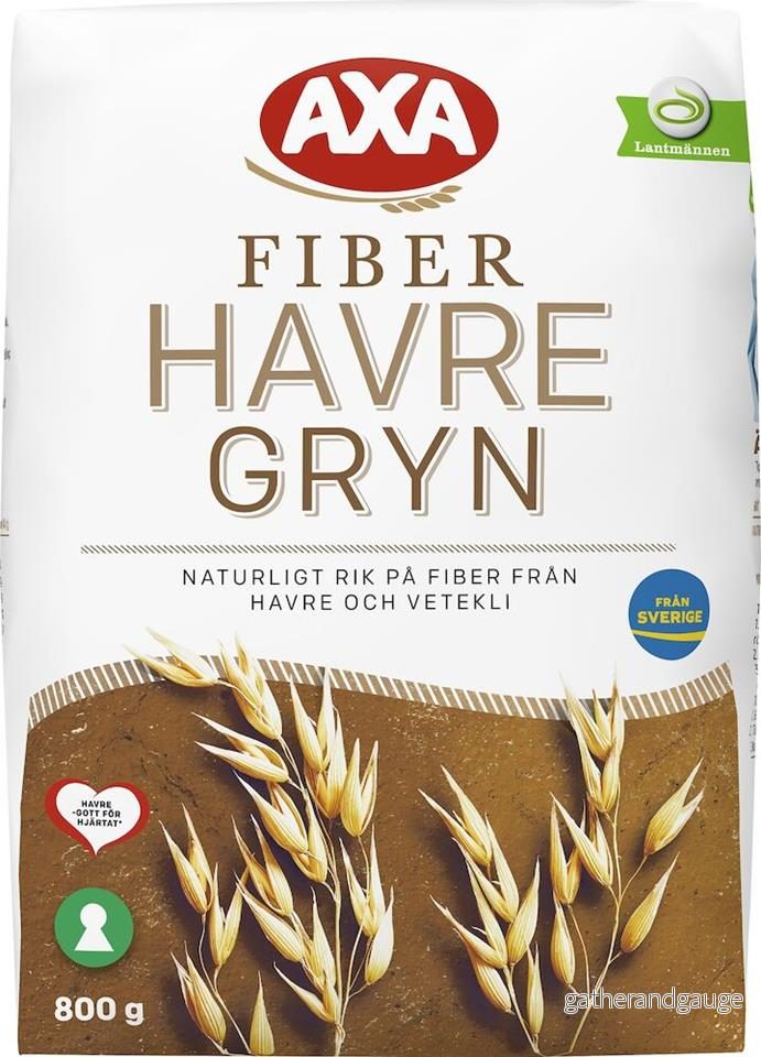 Havregryn Fiberberikad 800g AXA Havregryn Fiberberikad 800g AXA