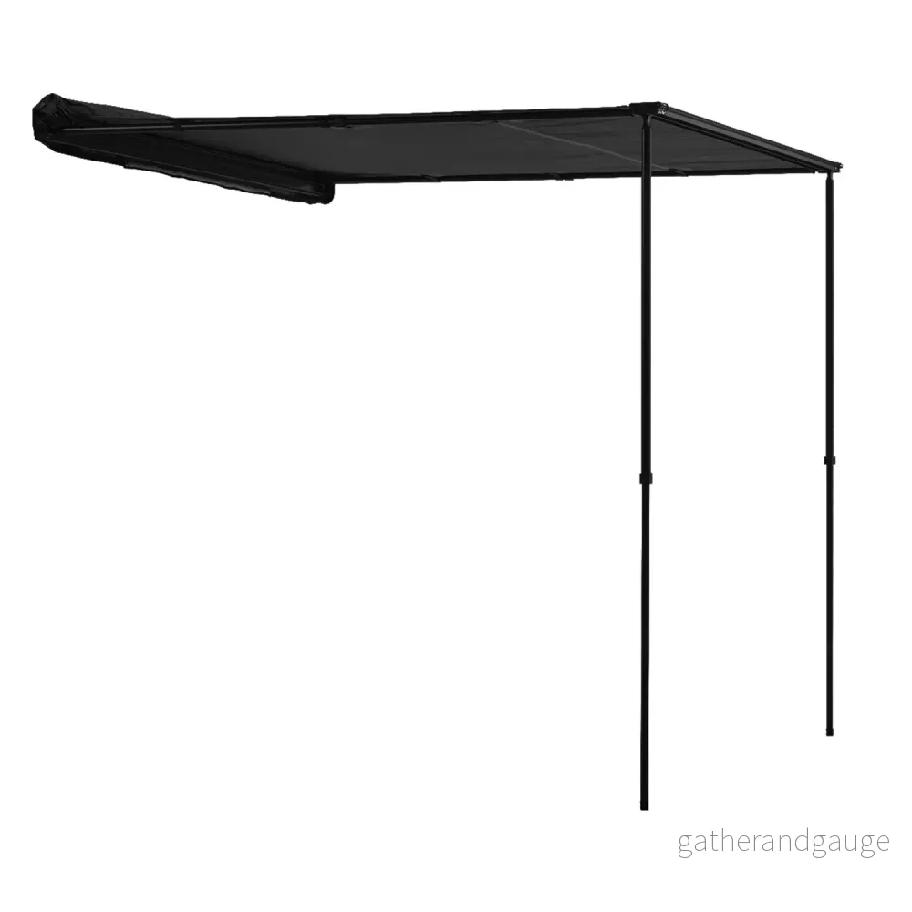 Bakre bilmarkis VICKYWOOD 140 cm svart - Bild 2