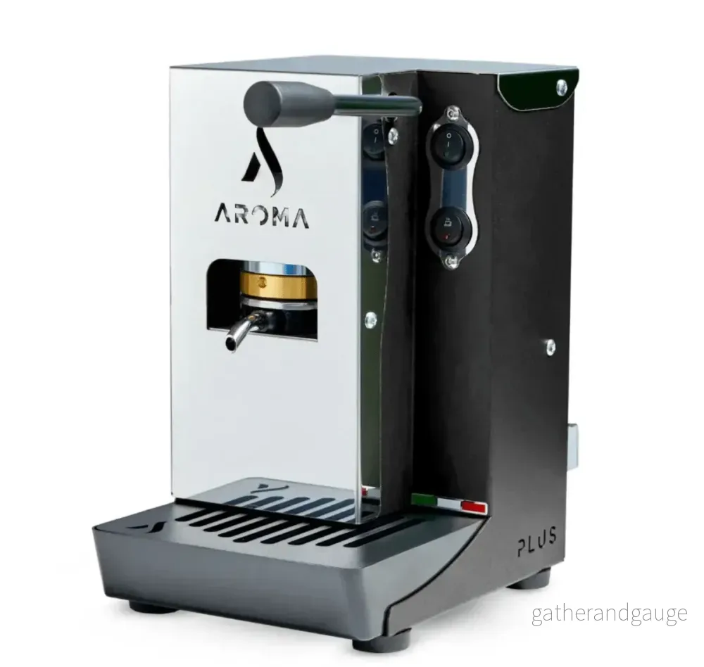 Aroma Plus+ – Kompakt italiensk espressomaskin för pods