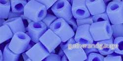 TOHO Cube – Opaque-Frosted Periwinkle 4mm, 10 gram TOHO Cube – Opaque-Frosted Periwinkle 4mm, 10 gram