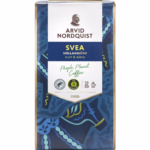 Arvid Nordquist Svea Mellanmörk Bryggkaffe Arvid Nordquist Svea Mellanmörk Bryggkaffe