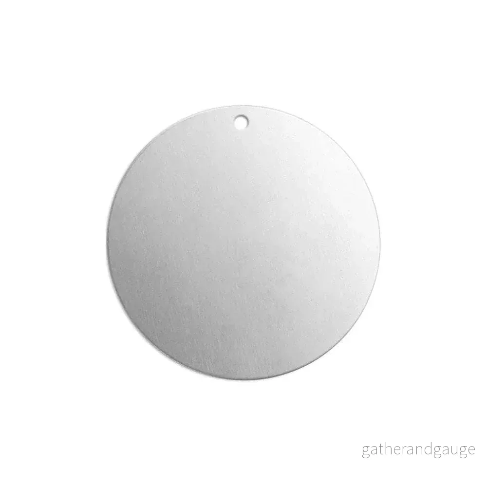 ImpressArt – Cirkel w/ Hål, 1″ – Premium Stamping Blanks Alkeme, 18g 4 st ImpressArt – Cirkel w/ Hål, 1″ – Premium Stamping Blanks Alkeme, 18g 4 st