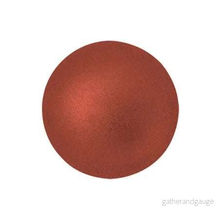 Cabochon par Puca® – Bronze Red Matte 18 mm, 1 styck Cabochon par Puca® – Bronze Red Matte 18 mm, 1 styck