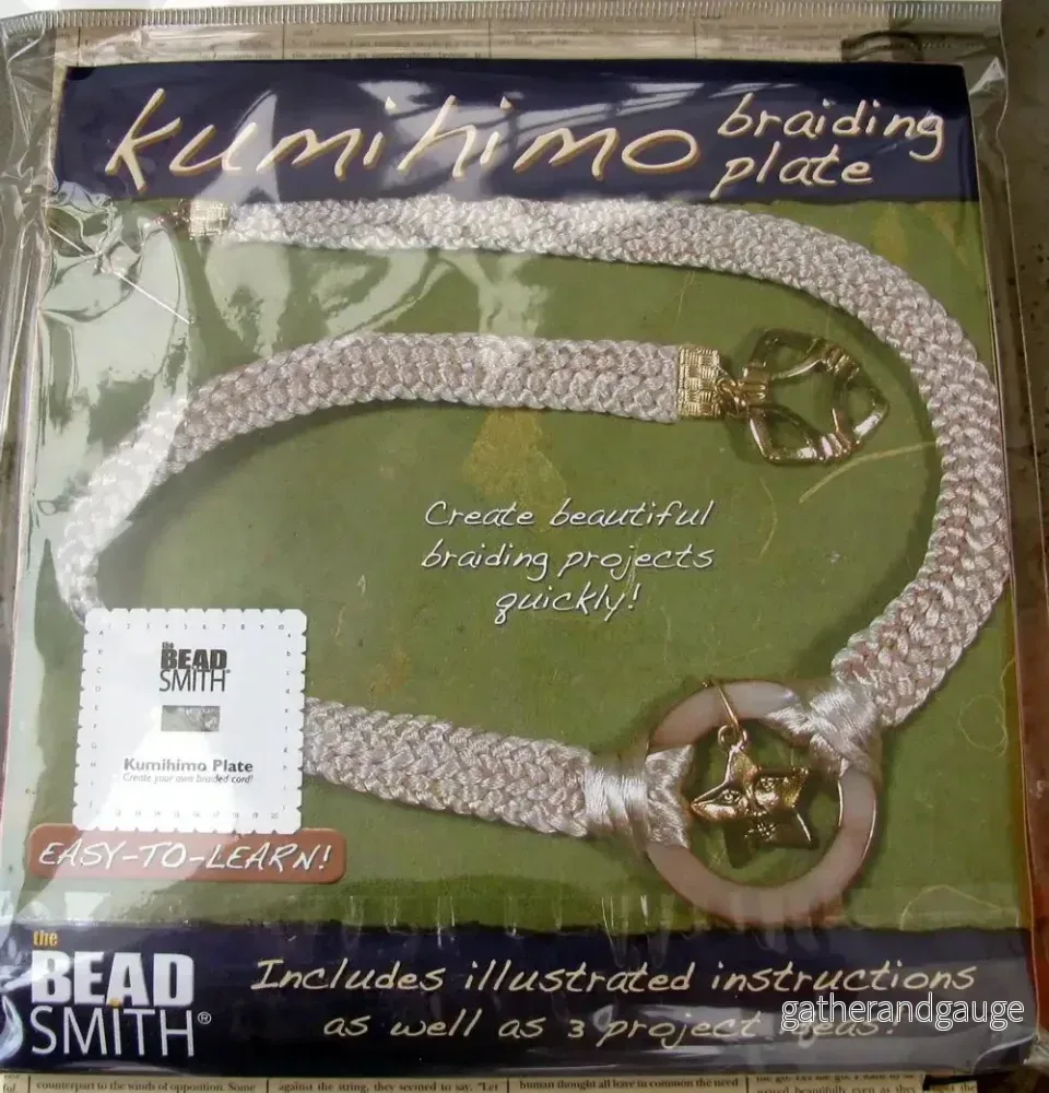 Kumihimoplatta - Fyrkantig 14 cm 1 styck - Bild 2