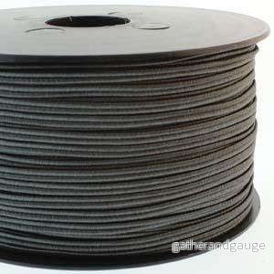 Italienskt Soutache Band - Charcoal 1m