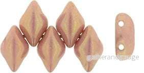 Matubo Gemduo - Luster Metallic Pink 8x5mm, 10 gram