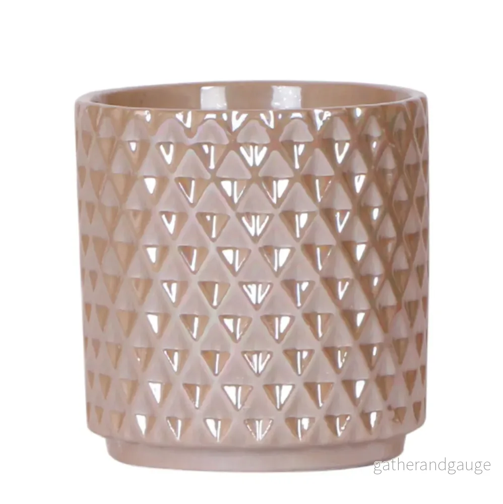 Diamond Pearl Pot – Sand Diamond Pearl Pot – Sand