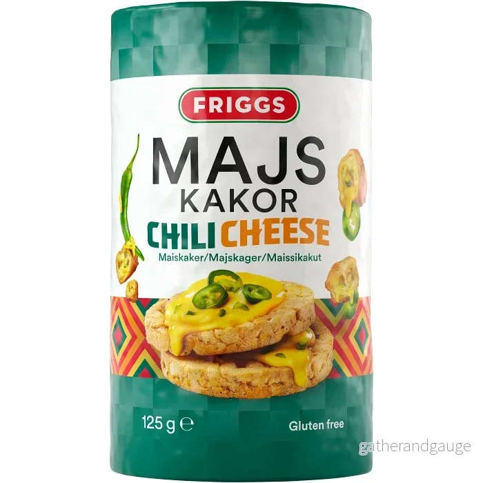 Friggs Majskakor Chilicheese 125 g Friggs Majskakor Chilicheese 125 g