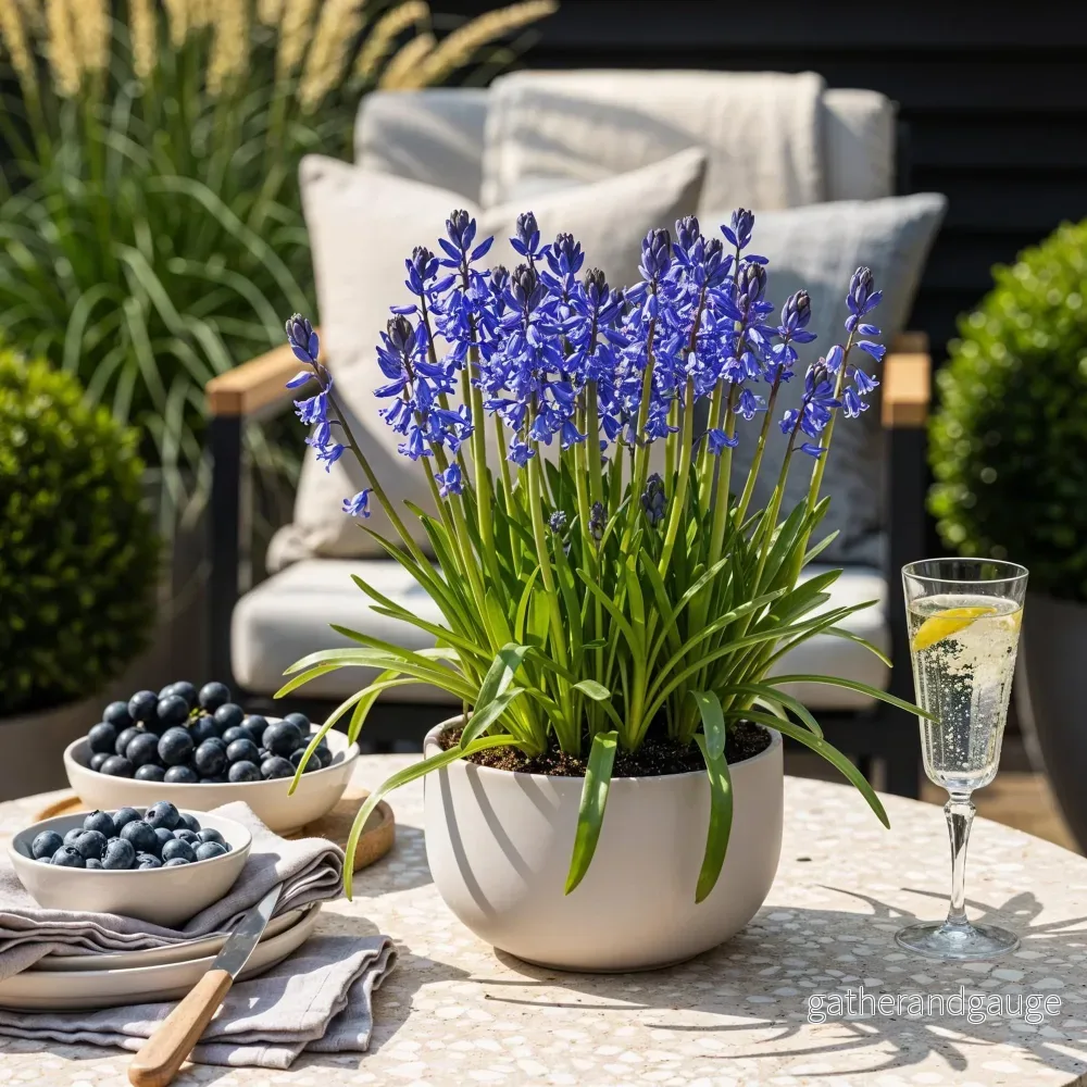 Green boutiQ - Bloembollen - Hyacinthoides non Scripta - Kleur Blauw - 20 stuks - Bolmaat 7/8 - XXL Pack - Bild 3