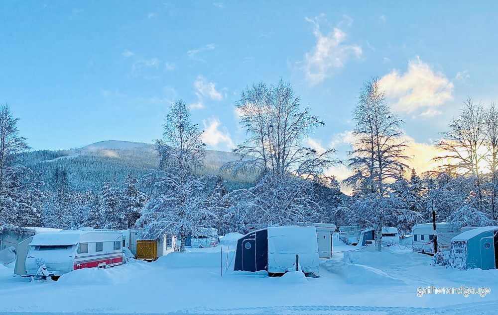 Säsongsplats vinter husvagn - Bild 2