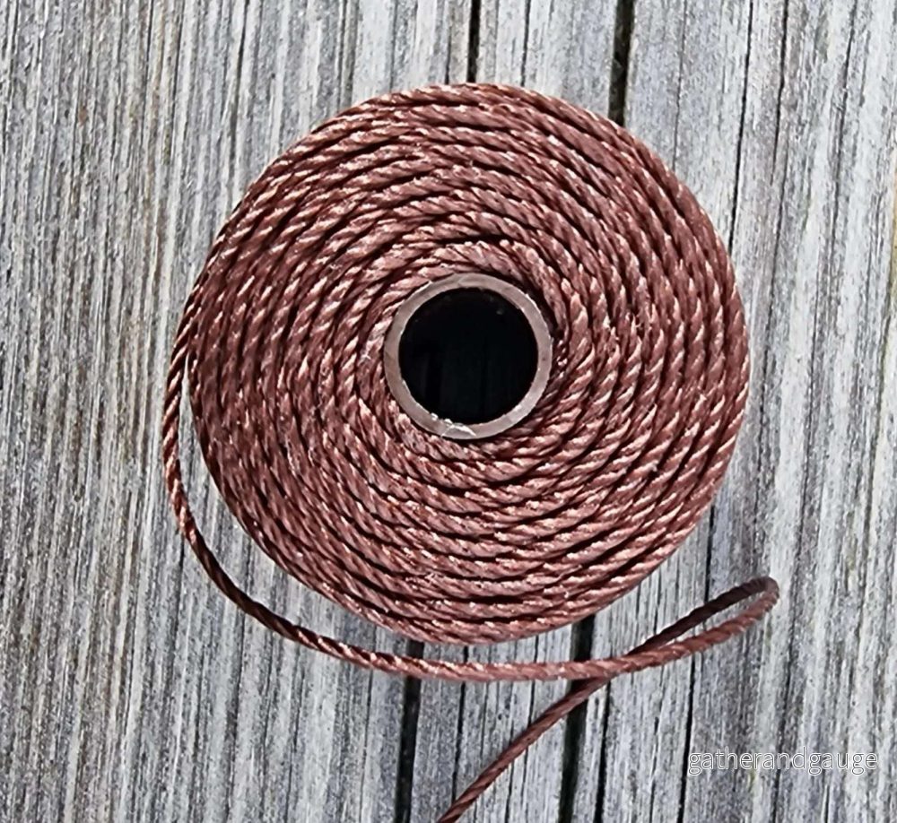 S-lon Heavy Macrame - Brown 1 rulle