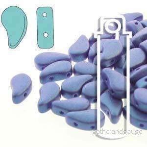 Paisley Duo - Tropical Blue Grape 8x5mm 22 gram