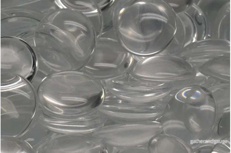 Cabochon – Crystal 25mm, 1 styck Cabochon – Crystal 25mm, 1 styck