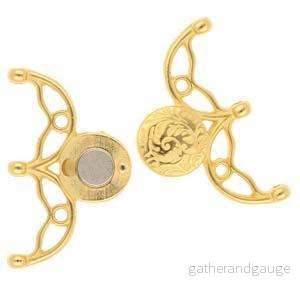 Cymbal Element - Volakas III 24K gold plated lås 1 styck - Bild 2