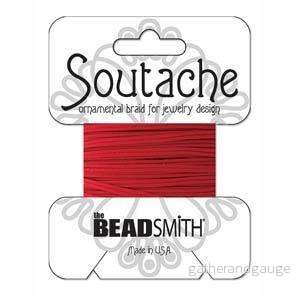Soutache Band – Röd, 1 Förpackning (3 Yards) Soutache Band – Röd, 1 Förpackning (3 Yards)