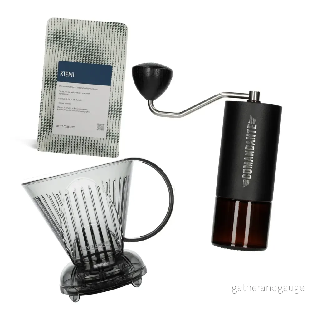 Ultimate Clever Dripper Startkit: Clever Dripper + Comandante C40 + Guatemala Bryggkaffe Ultimate Clever Dripper Startkit: Clever Dripper + Comandante C40 + Guatemala Bryggkaffe